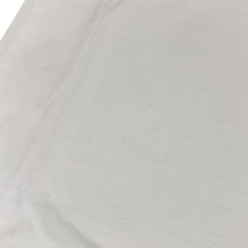 Hermes Embroidery Short Sleeve Knee Length Cut and Sewn Dress Size 34 White