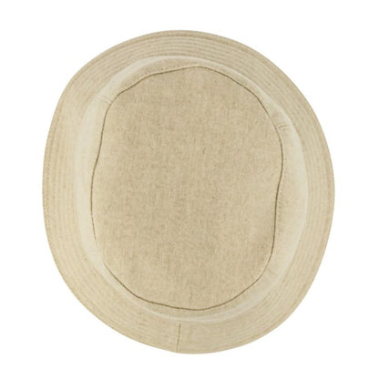 Hermes Cashmere Calvi Serie Button Bucket Hat H222020n Size 56 Beige Ladies Used