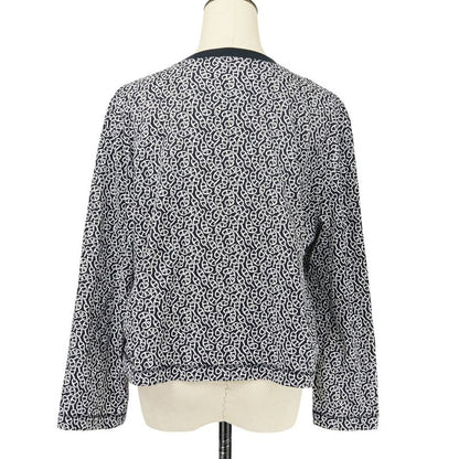 24ss Hermes Nausa Chaine D'ancre Long Sleeve Cut and Sewn T-Shirt Size 38 Black