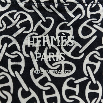 24ss Hermes Nausa Chaine D'ancre Long Sleeve Cut and Sewn T-Shirt Size 38 Black