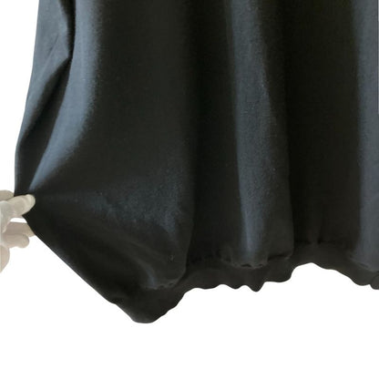 Prada Abito Mc Stretch Wool Knit Polo Dress 23765 Size 38s Black Women's Used