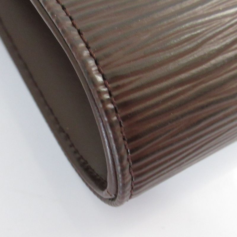 Louis Vuitton Epi St Tropez Handbag M5246d Brown Women Used
