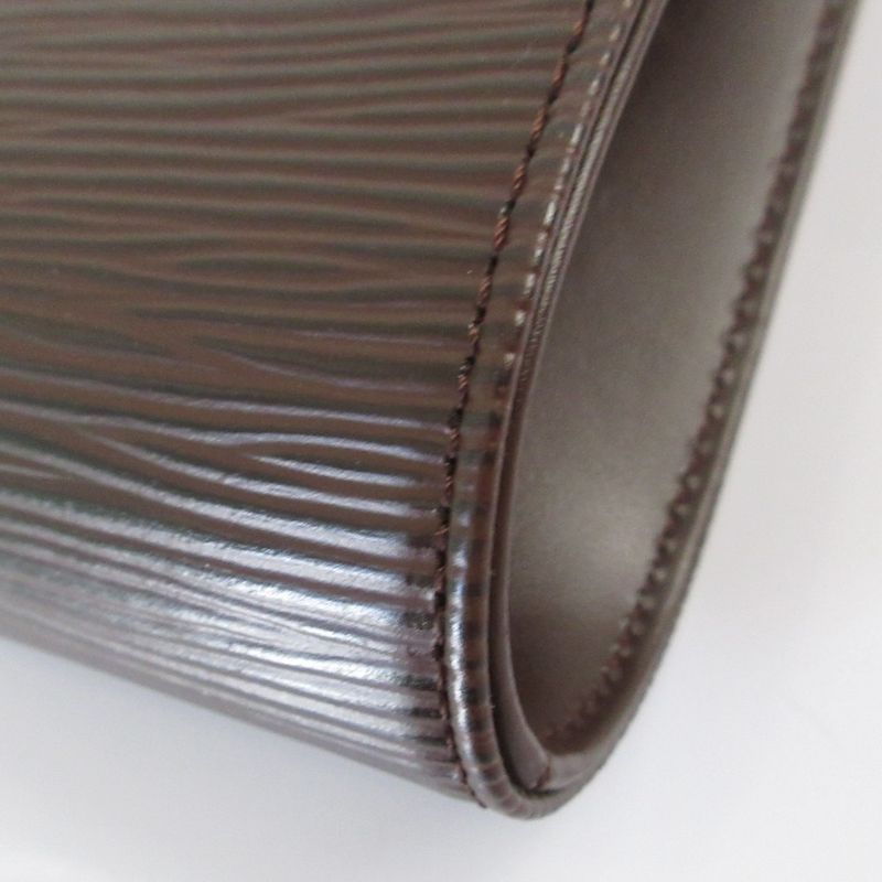 Louis Vuitton Epi St Tropez Handbag M5246d Brown Women Used