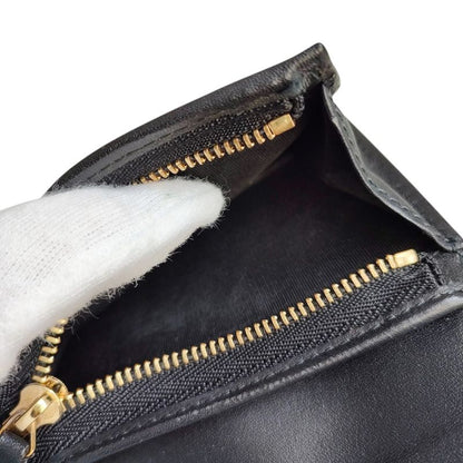 Good Gucci Michele GG Supreme Bee Compact Wallet Bifold Wallet 508757 Beige