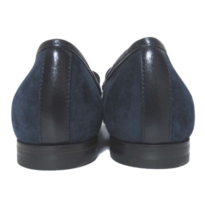 Unused Gucci Jordane Suede Horsebit Loafers 404069 Size 35.5 Approx 22.5cm