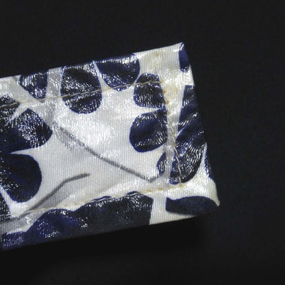 Good Gucci Flower Print PVC Coated Belted Stainless Steel Collar Coat Size 42