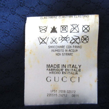 Good Gucci Flower Print PVC Coated Belted Stainless Steel Collar Coat Size 42