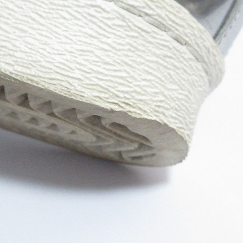 Prada×adidas Superstar Low Cut Sneakers 2eg321 24.0cm (9.45in) White Silver