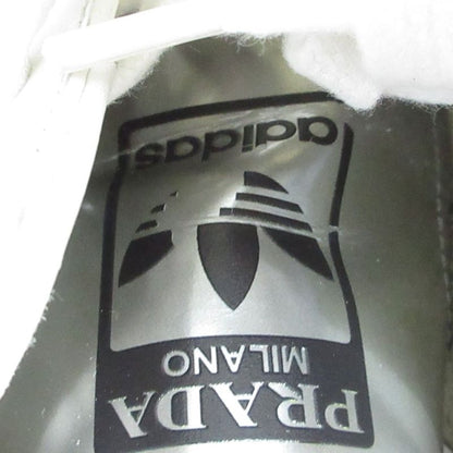 Prada×adidas Superstar Low Cut Sneakers 2eg321 24.0cm (9.45in) White Silver