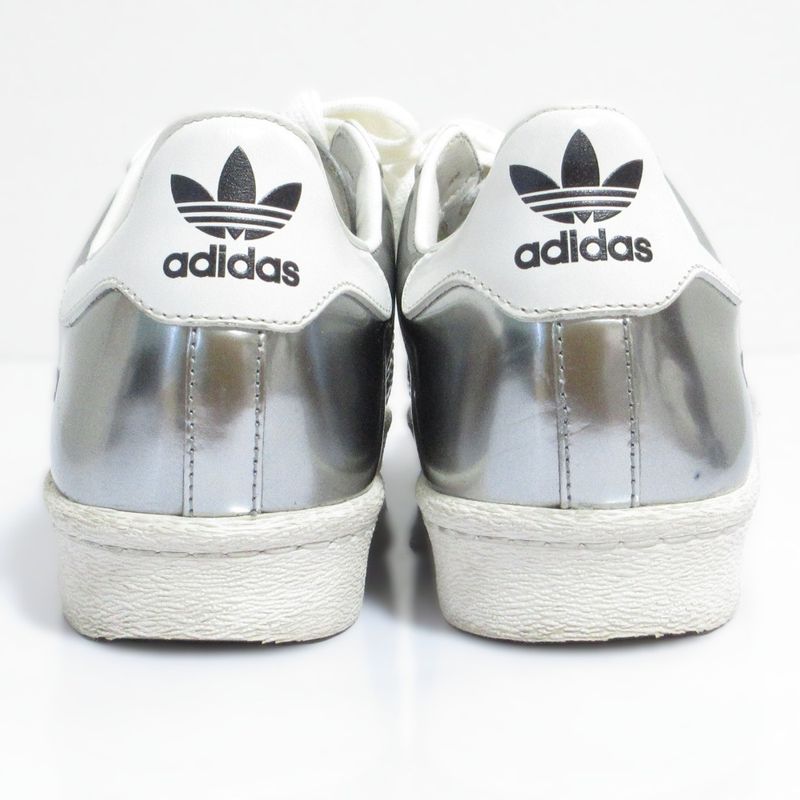 Prada×adidas Superstar Low Cut Sneakers 2eg321 24.0cm (9.45in) White Silver