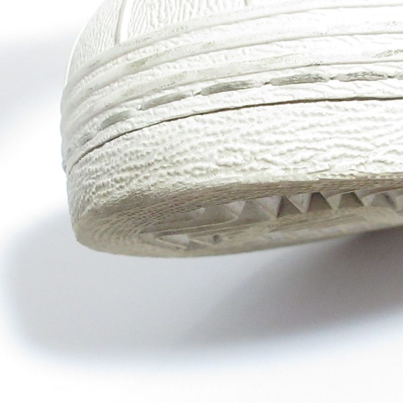 Prada×adidas Superstar Low Cut Sneakers 2eg321 24.0cm (9.45in) White Silver