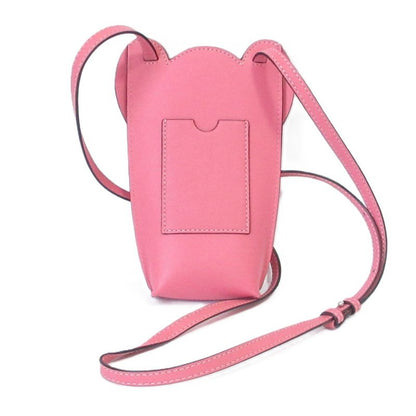 Loewe Elephant Pocket Elephant Phone Case Mini Shoulder Bag Pochette Pink