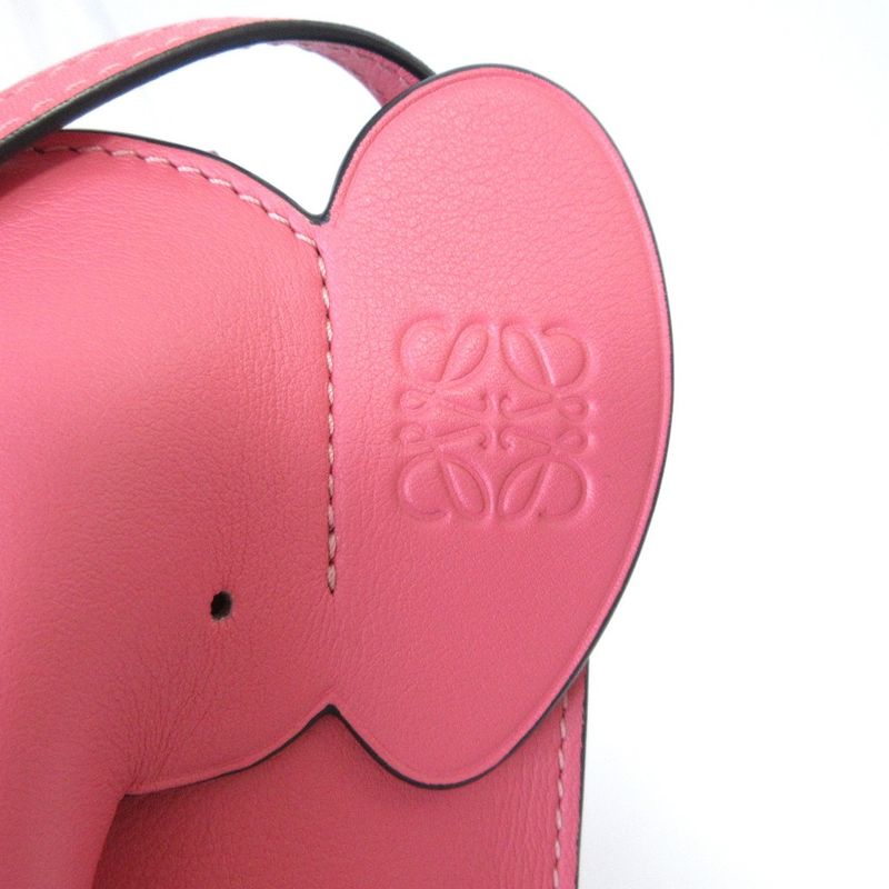 Loewe Elephant Pocket Elephant Phone Case Mini Shoulder Bag Pochette Pink