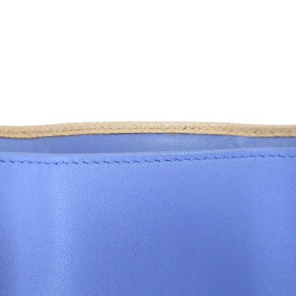 Bvlgari Trifold Wallet Trifold Mini Wallet 290483 Peach Ladies Used