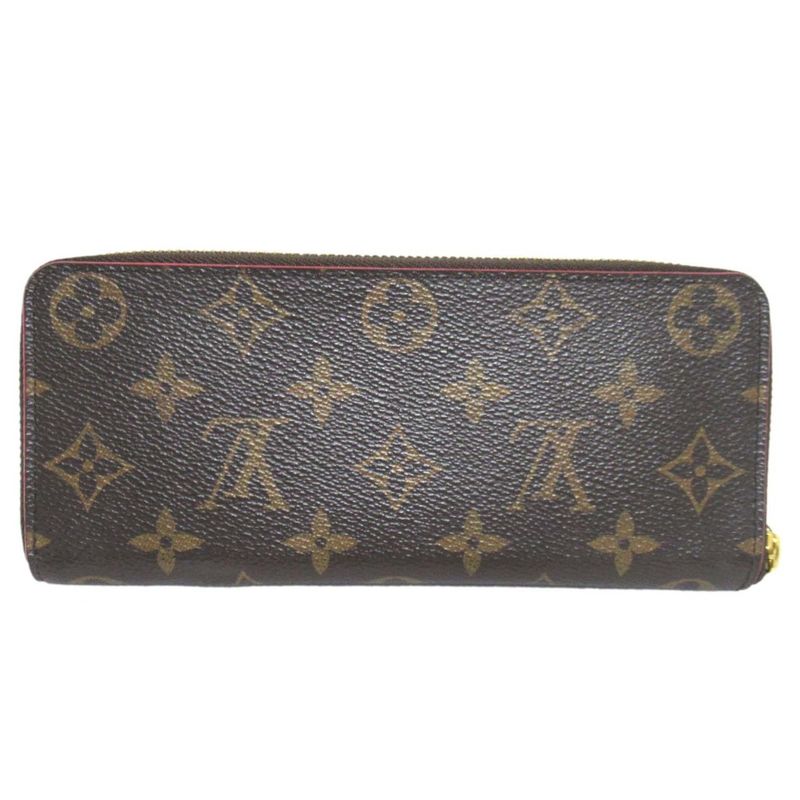 Louis Vuitton Monogram Portefeuille Clemence Round Zipper Long Wallet M62940
