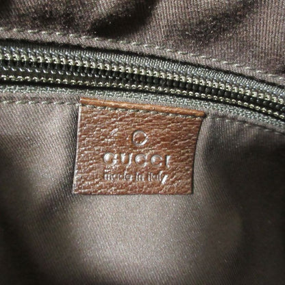 Gucci GG Canvas Shoulder Bag 131211 Beige Brown Ladies Used
