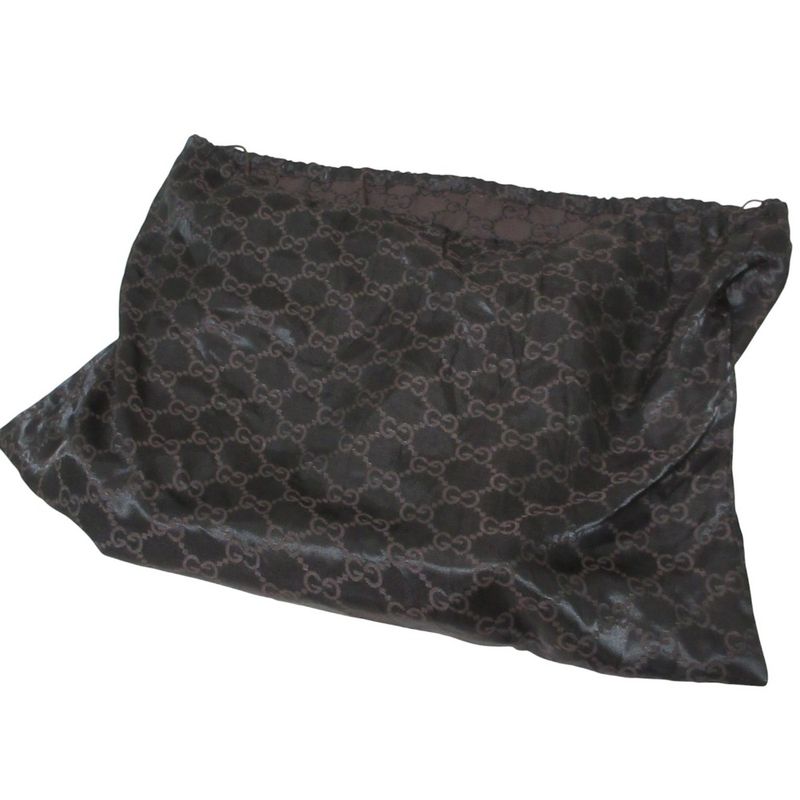 Gucci GG Canvas Shoulder Bag 131211 Beige Brown Ladies Used