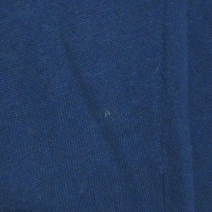 Good Hermes Festival Twill Raine Long Sleeve Knit Polo Shirt Size L Navy