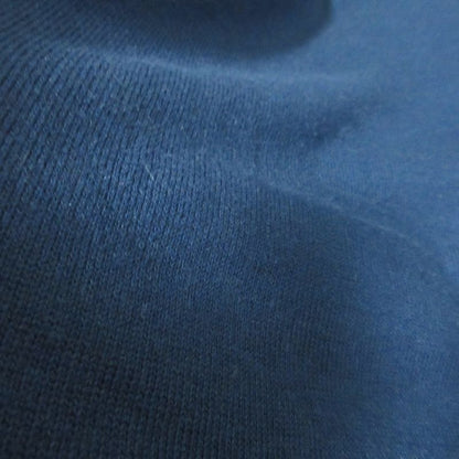 Good Hermes Festival Twill Raine Long Sleeve Knit Polo Shirt Size L Navy