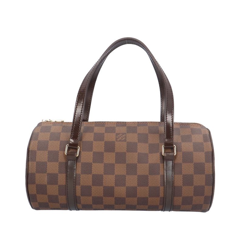 Louis Vuitton Papillon 26 Damier Handbag Damier Canvas N51304 Brown Ladies
