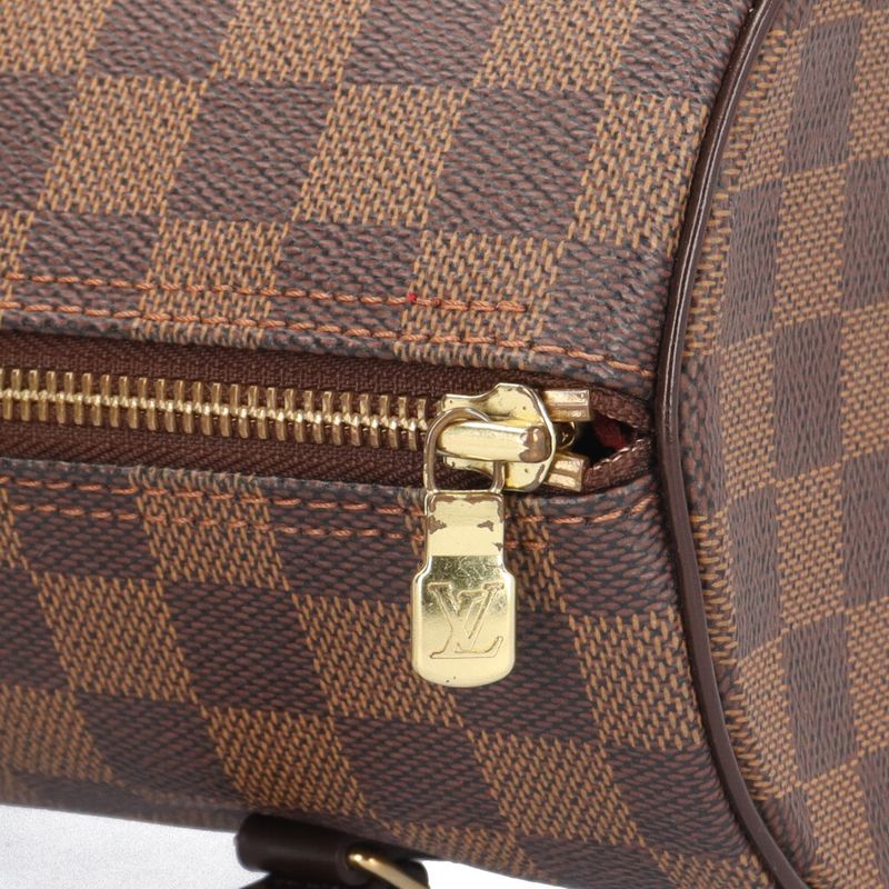 Louis Vuitton Papillon 26 Damier Handbag Damier Canvas N51304 Brown Ladies