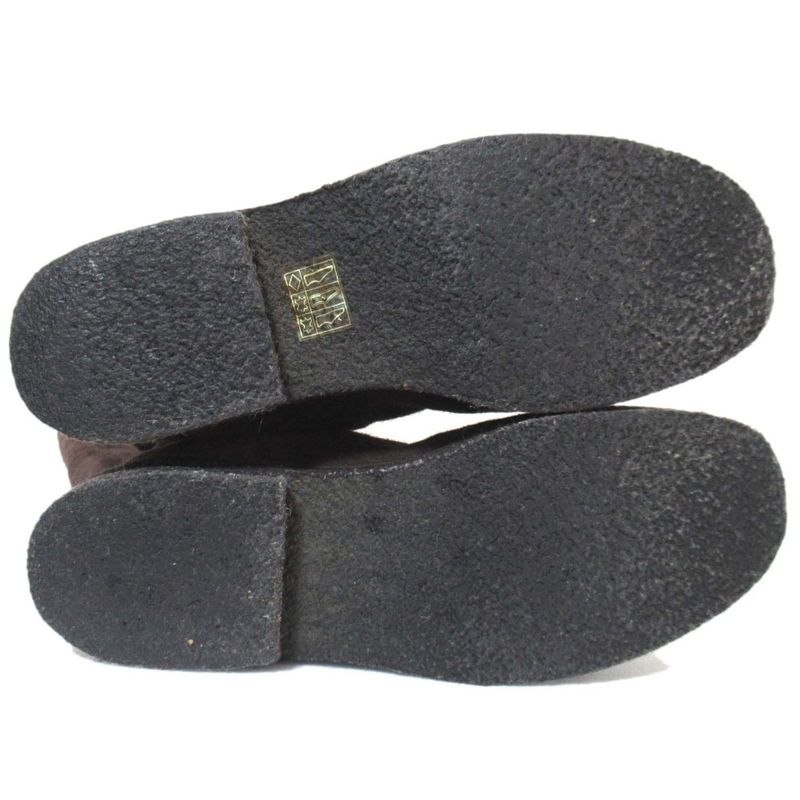 Hermes Margiela Period Mouton Boots Long Boots 23.5cm (9.25in) Equivalent Dark