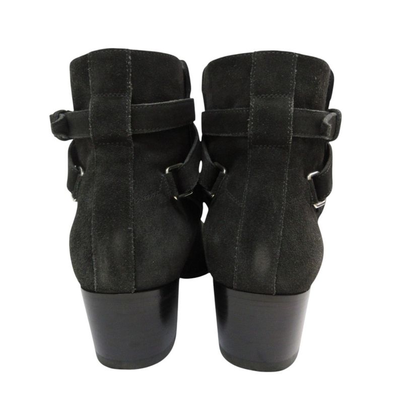 Saint Laurent Paris Suede Wyatt Jodhpur Boots Short Boots 38 1/2 24.5cm