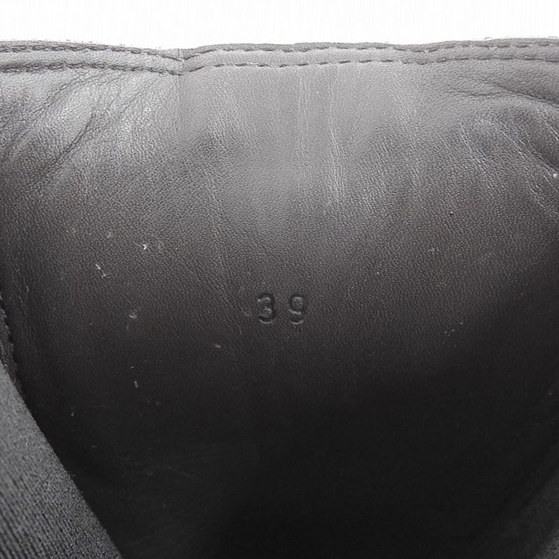 Good Bottega Veneta Rag Boots Leather Chelsea Boots 39 Approx 26cm (10.24in)