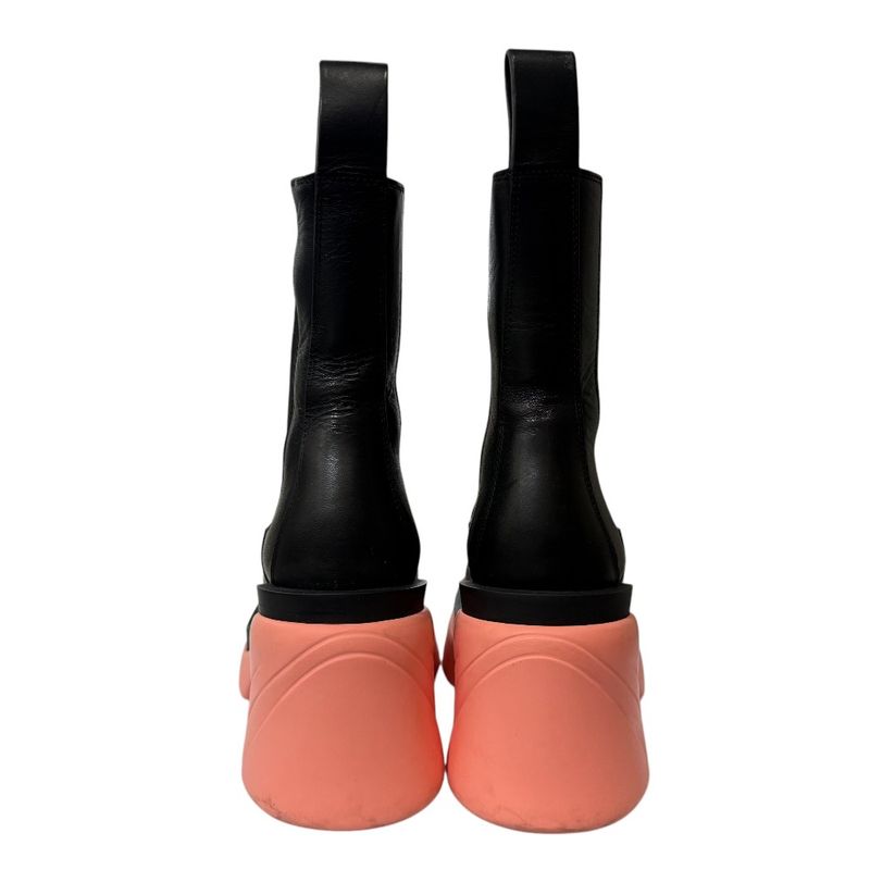 Bottega Veneta Leather Rag Boots Side Gore Chelsea Boots 37 Equivalent To 24cm