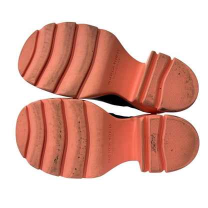 Bottega Veneta Leather Rag Boots Side Gore Chelsea Boots 37 Equivalent To 24cm