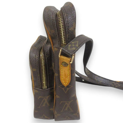 Good Louis Vuitton Monogram Amazon Shoulder Bag M45236 Brown Ladies Used