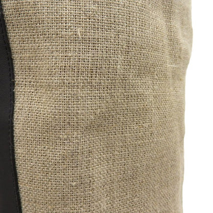 Good Hermes Margiela Period Jute And Leather Long Boots 36 23cm (9.06in) Beige