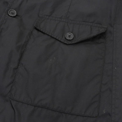 Good Prada Vintage Nylon Coat M Black Men's Used