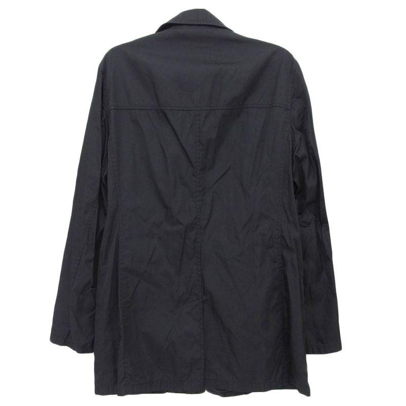 Good Prada Vintage Nylon Coat M Black Men's Used