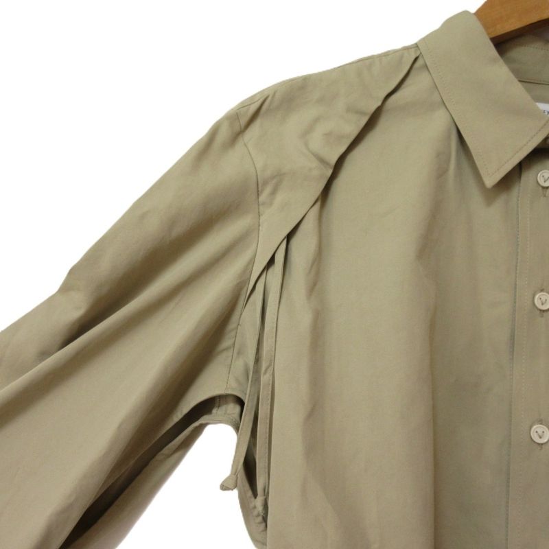 20AW Bottega Veneta Design Shoulder Long Sleeve Blouse Shirt 638350 Va5y0 Size