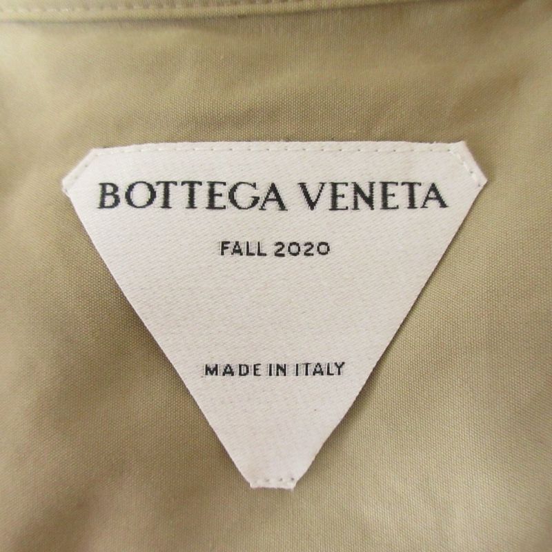 20AW Bottega Veneta Design Shoulder Long Sleeve Blouse Shirt 638350 Va5y0 Size