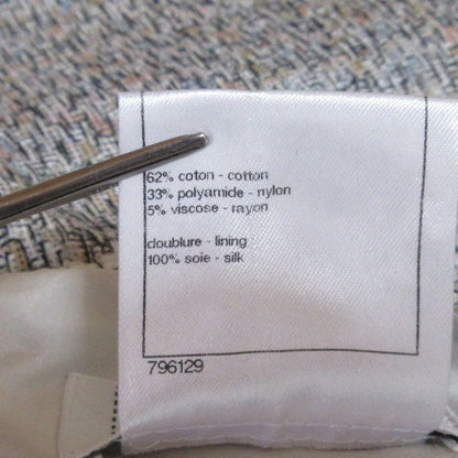 Chanel Coco Mark Tweed Miniskirt P40603 Size 38 Multicolor Ladies Used