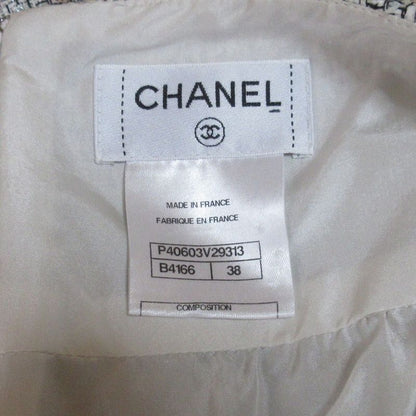Chanel Coco Mark Tweed Miniskirt P40603 Size 38 Multicolor Ladies Used