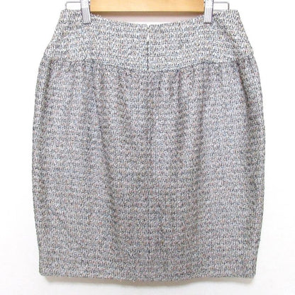 Chanel Coco Mark Tweed Miniskirt P40603 Size 38 Multicolor Ladies Used