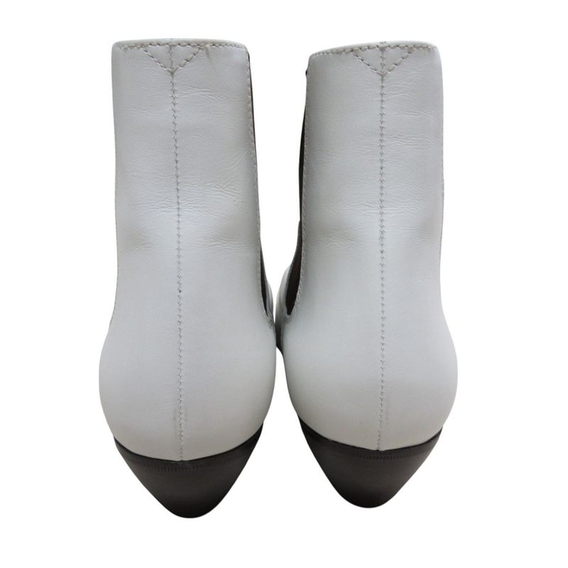 Unused Celine Phoebe Period Leather Side Gore Short Boots 35 22.5cm (8.86in)