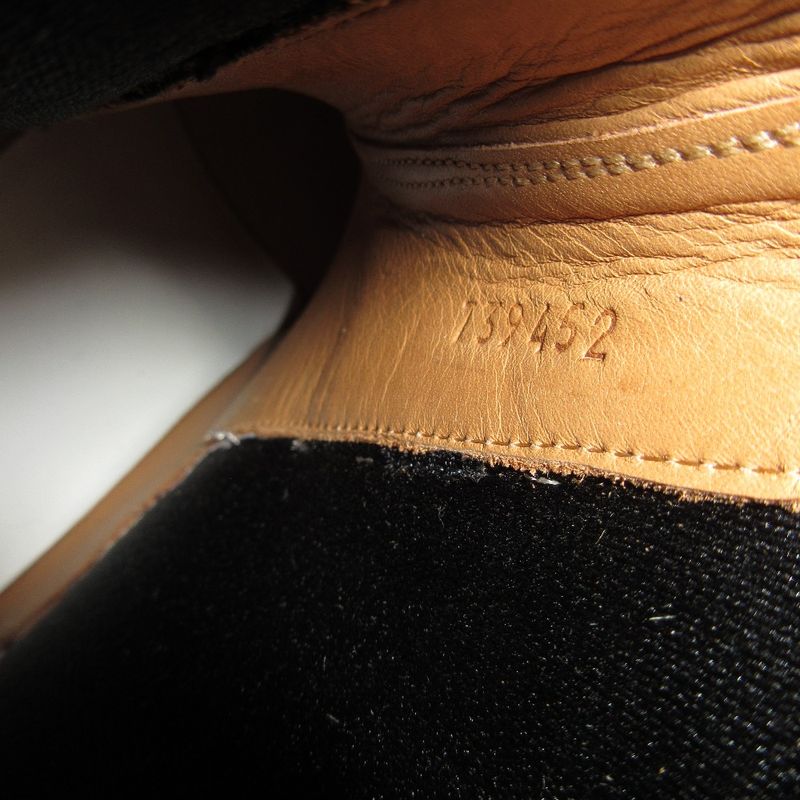 Unused Celine Phoebe Period Leather Side Gore Short Boots 35 22.5cm (8.86in)