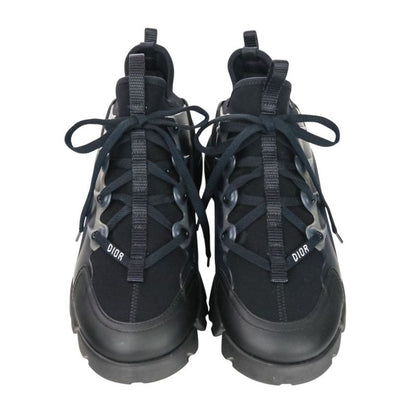 Christian Dior D-Connect Sneakers 37.5 About 24.5cm (9.65in) Black Women's Used