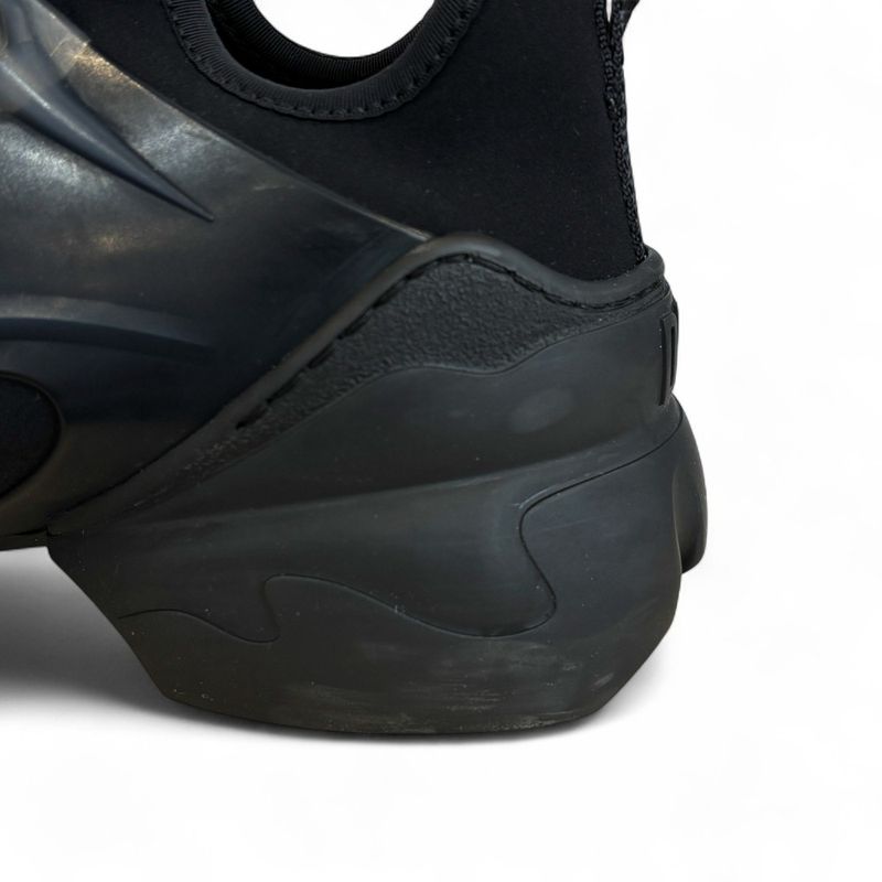 Christian Dior D-Connect Sneakers 37.5 About 24.5cm (9.65in) Black Women's Used