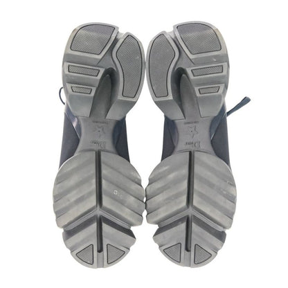 Christian Dior D-Connect Sneakers 37.5 About 24.5cm (9.65in) Black Women's Used