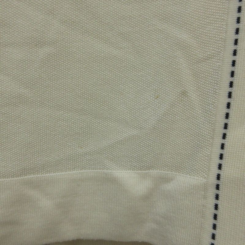 Good Hermes Stitching Long Knit Cardigan 36 Off White Women Used