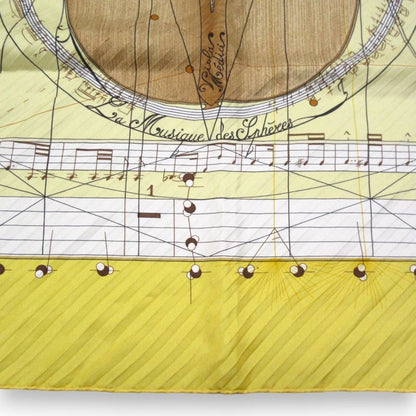 Hermes LA Musique des Spheres Music Played by Spheres Carré 90 100% Silk Scarf
