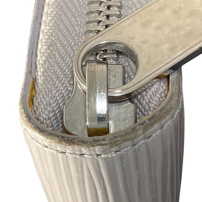 Louis Vuitton Epi Zippy Wallet Long Wallet M67805 Gray and Yellow Ladies Used