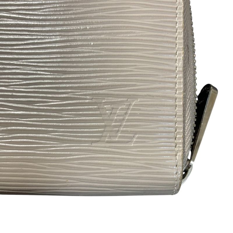 Louis Vuitton Epi Zippy Wallet Long Wallet M67805 Gray and Yellow Ladies Used