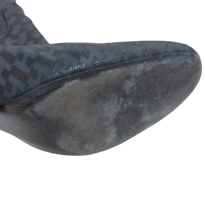 Hermes H Logo Total Leather Long Boots Size 36 1/2 Equivalent to 23.5cm