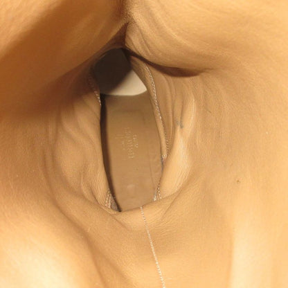 Hermes H Logo Total Leather Long Boots Size 36 1/2 Equivalent to 23.5cm